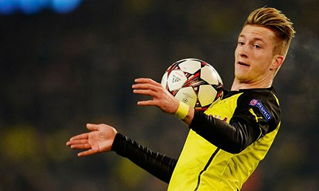 Marco Reus (BVB Dortmund): Tài năng của Reus đã được khẳng định khi anh gia nhập Dortmund năm 2012. Khả năng bùng nổ và những đóng góp ấn tượng vào lối chơi chung giúp ngôi sao người Đức này trở thành hàng “hot” trên thị trường chuyển nhượng những năm qua.