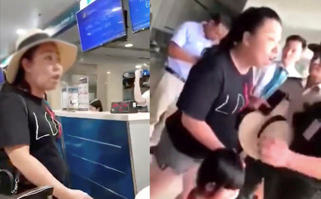 "Trông bà ta hung hăng thật. Là công an lại còn là phụ nữ mà thái độ bặm trợn như sắp muốn ăn tươi nuốt sống người khác" - Người dùng có tên Facebook là H.B bình luận.