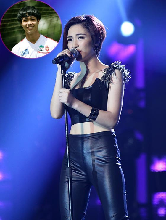 Tin đồn Hoà Minzy hẹn hò với Công Phượng nảy sinh từ cuối năm 2014. Nhiều lần trước đó, Hòa Minzy bị bắt gặp đến sân vận động để cổ vũ cho đội tuyển quốc gia U19. Cô từng quyết định bay từ Hà Nội tới Pleiku để xem Công Phượng cùng các đồng đội thi đấu giải giao hữu trước thềm V.League 2015.