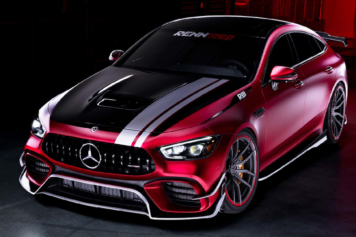 RENNtech đã giới thiệu bản nâng cấp cho chiếc coupe 4 cửa Mercedes-AMG GT63 với tên gọi RIIX (arr-three-ex) là sự kết hợp giữa sức mạnh hàng đầu cũng gói nâng cấp khí động học. Ngoại hình Mercedes-AMG GT63 được RENNtech nâng cấp với bộ bodykit hầm hố hơn thuộc gói trang bị khí động học có chất liệu carbon. Mercedes-AMG GT63 có huy hiệu "RIIIx" đặt ở phía sau tạo điểm nhấn.