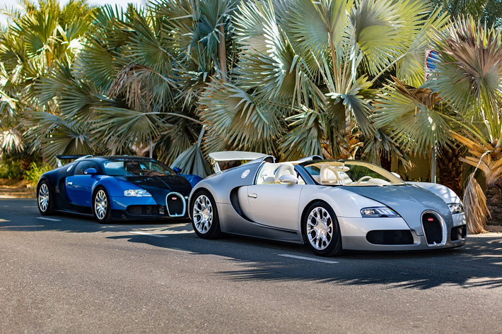 Tính từ năm 2005-2011, Veyron EB 16.4 tổng cộng có 252 xe được chế tạo. Còn từ 2009-2015, Veyron 16.4 Grand Sport sản xuất 58 xe.