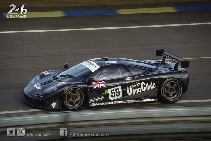 McLaren Automotive tại lễ kỷ niệm 100 năm Giải đua 24 Hours Le Mans tại Giải đua Le Mans Classic năm nay, nhằm vinh danh chiến thắng 24 Hours của McLaren vào năm 1995, đồng thời mang đến mẫu siêu xe hiệu suất cao tham gia các sự kiện trên đường đua.
