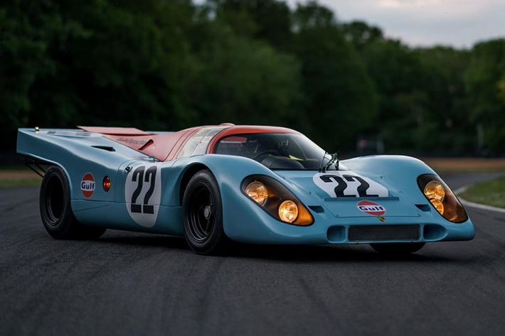 Porsche 917 1970 917 là tượng đài của hãng Porsche. Chiếc xe đua 917 đã 2 lần giành chiến thắng tại giải Le Mans, giúp Porsche lần đầu tiên lên ngôi tại giải đua này.