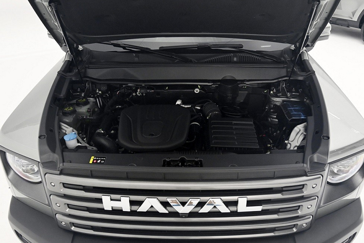 Ghế sau của xe có thể gập 60:40 để tăng thể tích khoang hành lý. Nằm bên dưới nắp ca-pô của Haval Raptor là hệ truyền động plug-in hybrid có tên Hi4, bao gồm máy xăng 4 xi-lanh, tăng áp, dung tích 1.5L, tạo ra công suất tối đa 164 mã lực và mô-men xoắn cực đại 243 Nm. Hệ truyền động này được chia thành 2 phiên bản với pin LFP có dung lượng 19,09 kWh và 27,54 kWh