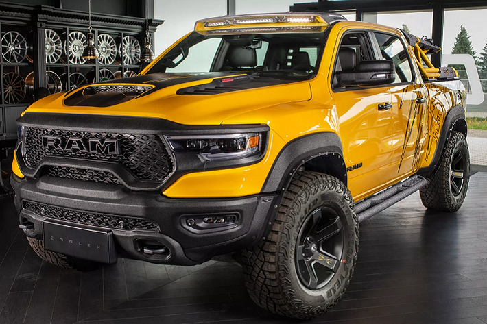 Pickup Design, công ty con của Carlex Design, Ba Lan tập trung vào xe tải, vừa giới thiệu một trong những chiếc Ram 1500 TRX 2023 nâng cấp toàn diện. Chiếc xe này được mệnh danh là “TRX Extreme” có một số thay đổi về ngoại thất và nội thất.