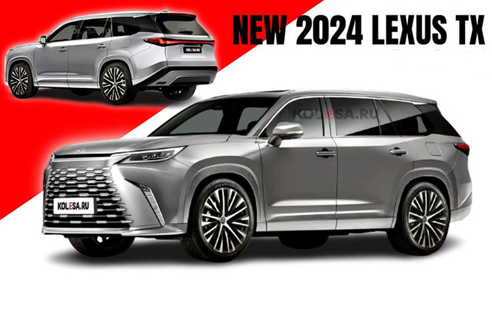 Lexus TX350 2024 hạng sang có thể sẽ được trang bị động cơ xăng 4 xi-lanh, dung tích 2.4L của Toyota Grand Highlander. Khi có mặt trên thị trường, Lexus TX 2024 sẽ là đối thủ của BMW X7 và Mercedes-Benz GLS.