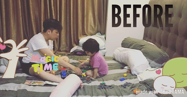 Khoảnh khắc của một gia đình, giản dị đơn sơ nhưng vô cùng ấm cúng và ngập tràn tình yêu thương.