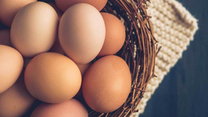 Trứng gà chứa hàm lượng protein khá cao và chứa tất cả các axit amin thiết yếu mà con người cần. Ảnh: wp.