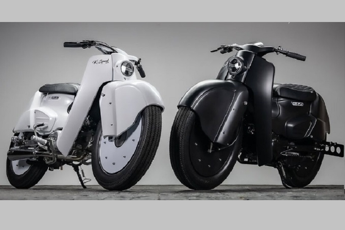 Dựa trên nguyên mẫu là chiếc Honda Super Cub 110i đời 2022, bộ đôi Club độ được tạo hình ấn tượng với đường nét bo cong mềm mại, mang tới tổng thể nhẹ nhàng đầy tinh tế.