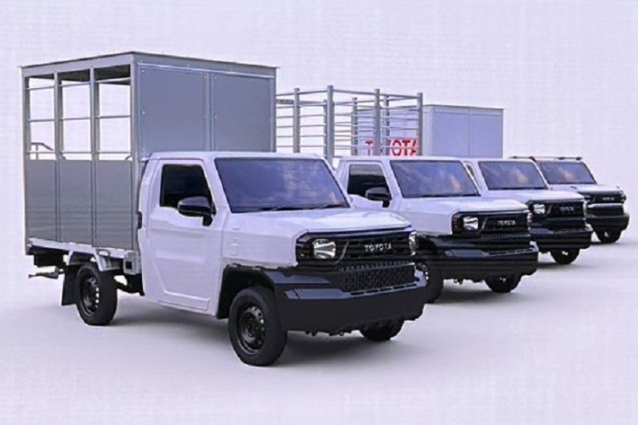 Bên cạnh đó, mẫu xe này cũng có thể thay đổi thiết kế theo nhu cầu của khách hàng. Toyota IMV-0 Concept có thể được dùng làm xe cứu hộ cứu nạn, xe chở đồ ăn hay thậm chí xe bán hàng lưu động.
