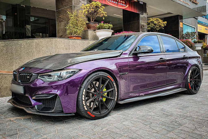 Số lượng BMW M3 LCI tại Việt Nam hiện chỉ “đếm trên đầu ngón tay”, và chiếc BMW M3 LCI màu tím độc nhất vô nhị mới bị bắt gặp trên đường phố Sài Gòn là một trong số đó.