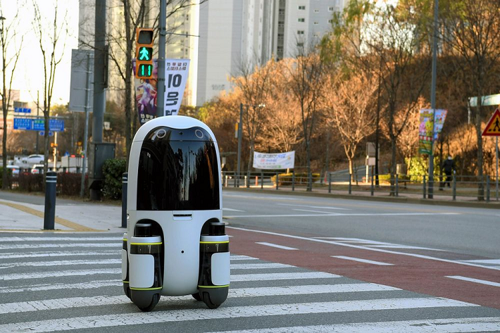 Robot của Hyundai cũng đã được công ty giao hàng Woowa Brothers của Hàn Quốc sử dụng để thử nghiệm giao hàng tại một khu dân cư ở Seoul.