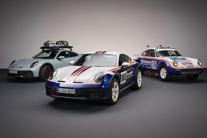 Để di chuyển trên những cung đường khắc nghiệt nhất, Porsche 911 Dakar 2023 bản off-road sử dụng một bộ lốp Pirelli Scorpion sản xuất độc quyền, kích thước 19 inch 245/45 phía trước và 20 inch 295/40 ở phía sau. Nếu khách hàng muốn loại chuyên dụng hơn, Porsche cung cấp cả lốp đi trên cát và lốp đi trên đường tuyết.