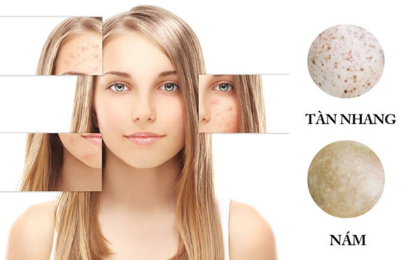 Ngoài tác dụng chống oxy hóa, vitamin E còn giúp da khóa nước tốt hơn, thúc đẩy lưu thông máu trong cơ thể, làm loãng lượng sắc tố melanin. Nhờ vậy, da ngày càng trắng và giảm tàn nhang.