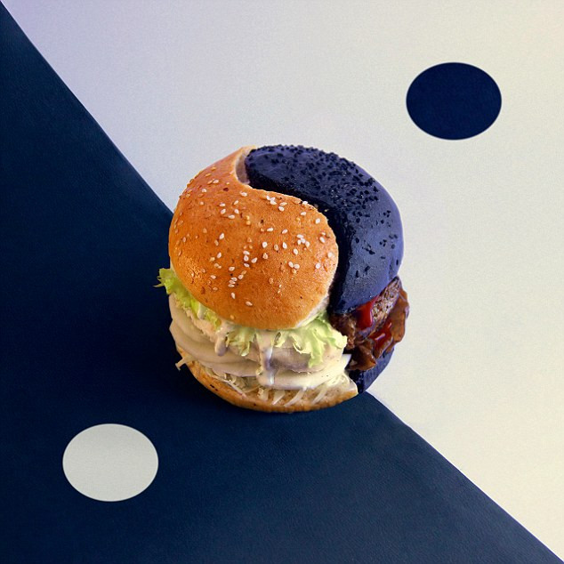 Hamburger phong thủy.
