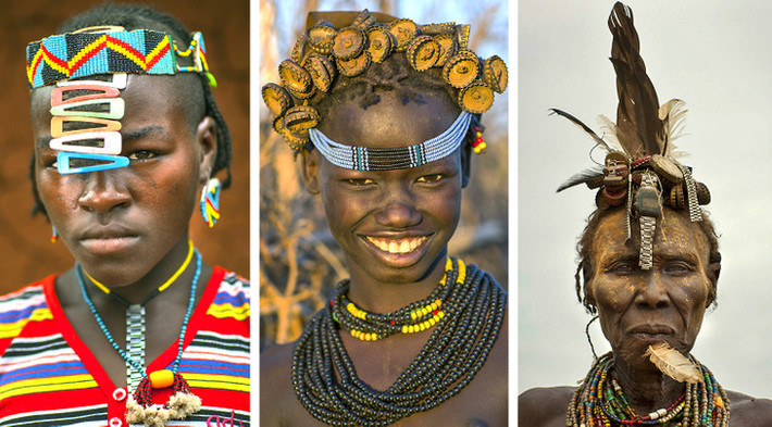 Sự sáng tạo và gu thời trang ấn tượng của phụ nữ sinh sống tại Thung lũng lũng Omo, Ethiopia thậm chí còn truyền cảm hứng cho một số thương hiệu thời trang lớn nhất thế giới như Dolce & Gabanna.