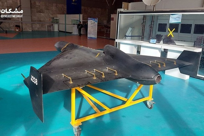 Các đánh giá ban đầu cho thấy rằng, UAV Banderol được cho là phiên bản do Nga sản xuất dựa trên mẫu Shahed-238 của Iran, một máy bay không người lái cảm tử chạy bằng động cơ phản lực được Iran công bố vào cuối năm 2023. Ảnh Reddit