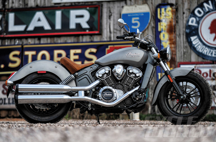 Dòng xe Indian Scout 2015 hoàn toàn mới hướng đến khách hàng ưa phong cách hoài cổ.