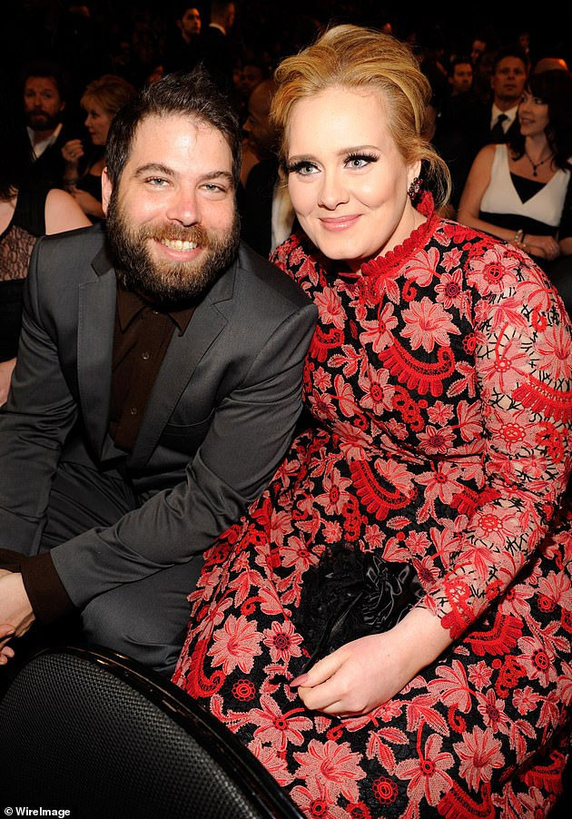 Adele và chồng cũ lúc còn mặn nồng. (Ảnh: WireImage)