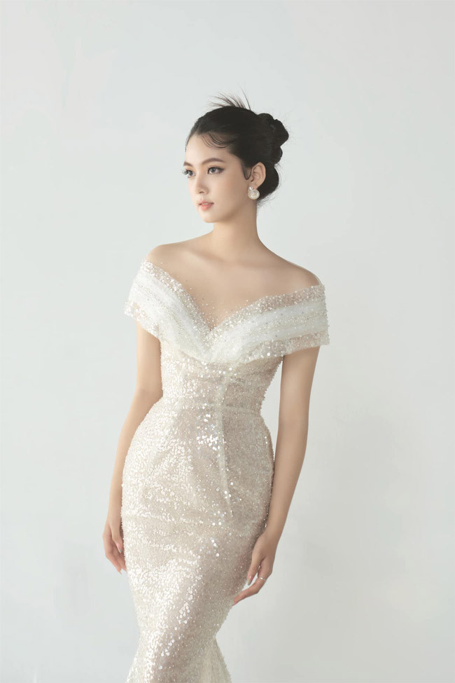 Cô gái đến từ Quảng Nam đã nuôi ý định tham gia cuộc thi Hoa hậu Hoàn vũ Việt Nam từ hai năm trước. Người đẹp cũng từng tham dự cuộc thi Tài năng trẻ thành phố Đà Nẵng và đạt 2 giải Bạc từ cuộc thi.