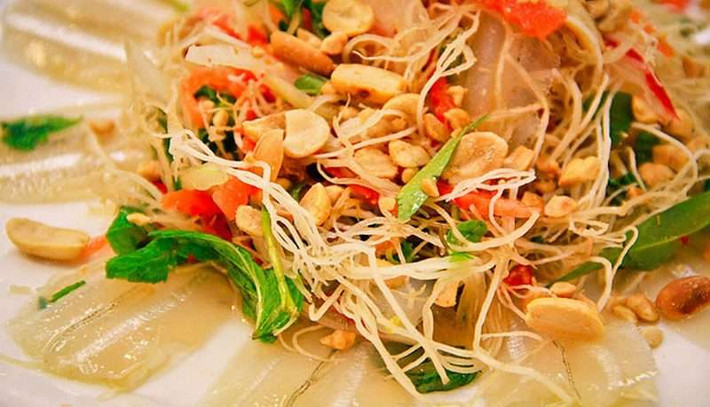 Gỏi cá mai được làm từ cá mai - một loài cá xuất hiện khá nhiều ở vùng biển Vũng Tàu. Ảnh: tugo.