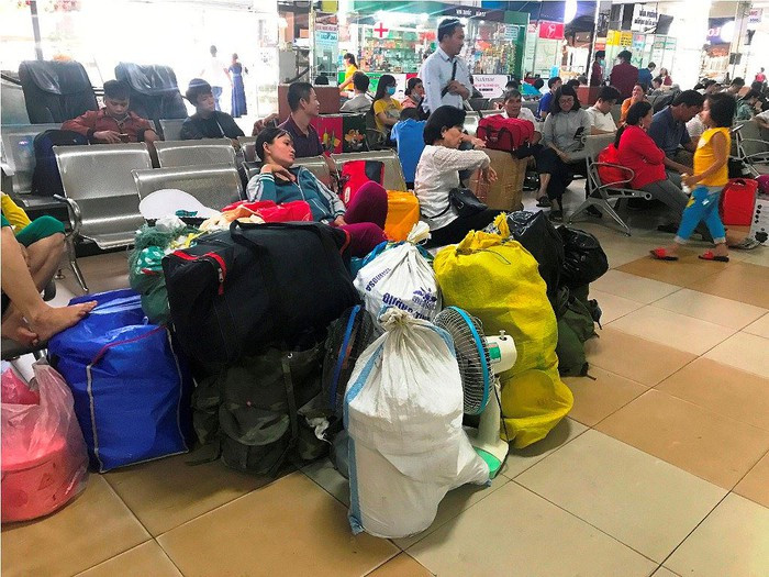 Theo đại diện bến xe Miền Đông, sản lượng hành khách năm nay tăng khoảng 2% so với những năm trước.