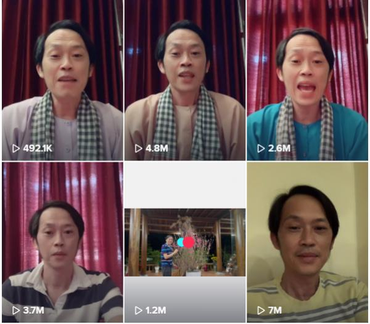 Có thể thấy, những video của nam danh hài được quay ở bối cảnh khá đơn giản song mang tính giải trí cao. Trong đó, đáng chú ý nhất là clip "mượn" tên các đàn em để “câu view".