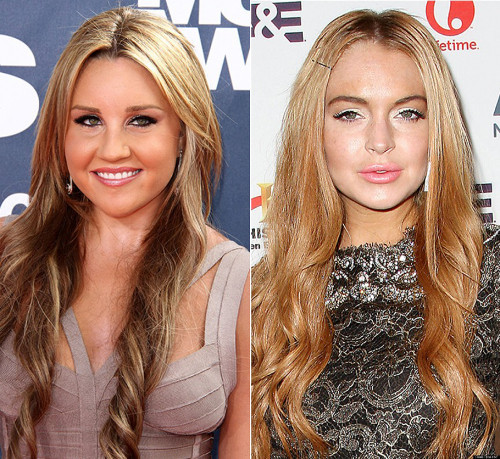Lindsay Lohan và Amanda Bynes là những diễn viên quen thuộc với nhiều bộ phim truyền hình và cả những rắc rối. Lindsay Lohan tỏ ra khó chịu với Amanda Bynes khi mọi người liên tục so sánh họ với nhau. Tháng 9/2012, sau khi Amanda Bynes bị cảnh sát bắt giam vì vi phạm pháp luật, Lindsay Lohan đã công khai "xỏ xiên" trên Twitter: "Tại sao tôi phải vào nhà giam vài lần rồi mà Amanda Bynes bây giờ mới bị trừng phạt?".