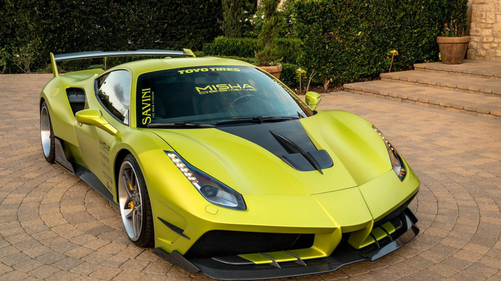 Gói độ thân xe dành cho siêu xe Ferrari 488 GTB lần này do hãng Misha Designs của Mỹ thực hiện. Sản phẩm hoàn thành rất hoàn hảo khi 488 GTB khoác lên mình bộ widebody kít cực mạnh mẽ.