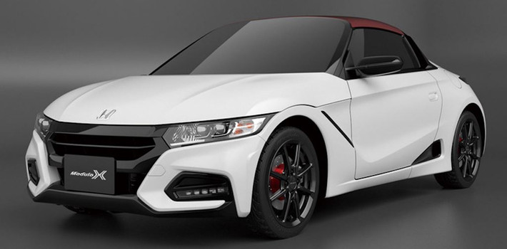 Roadster mini S660 Modulo X cũng độ gói tương tự.