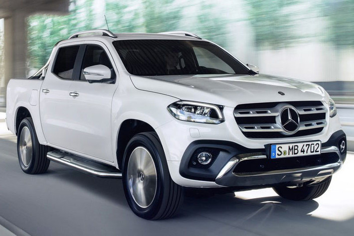 Tại thị trường Anh, mẫu xe bán tải X-Class sẽ chỉ có 2 phiên bản động cơ là X 220 d và X 250 d. Trong đó, bản X 220 d sử dụng động cơ dầu tăng áp 2.3 L có công suất 163 mã lực, bản X 250 d sử dụng động cơ dầu tăng áp kép có công suất 190 mã lực. Hệ dẫn động cầu sau là trang bị tiêu chuẩn cho hầu hết phiên bản.