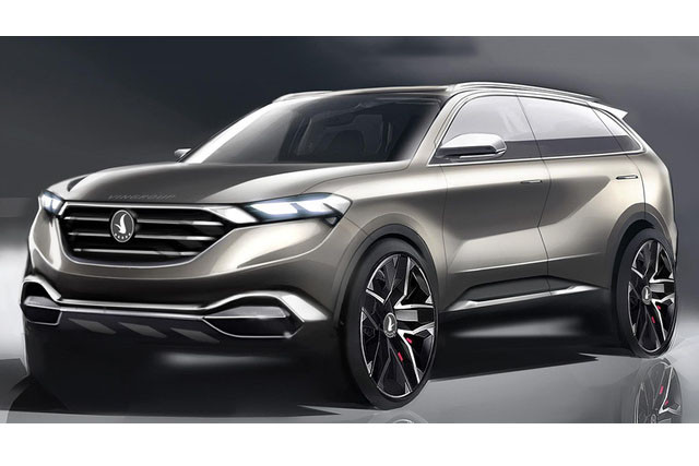 Trong khi đó ôtô do Pininfarina thiết kế lại nhấn mạnh sự dũng mãnh, phóng khoáng như chiến binh với lối thiết kế được lấy cảm hứng từ chiếc mặt nạ của Iron Man hay á mập đầu búa dưới đại dương.