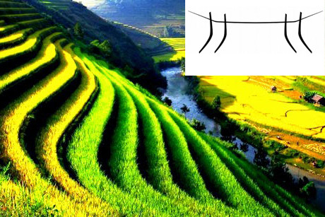 Được biết, hình ảnh ruộng bậc thang cũng chính là đặc trưng của các dân tộc miền núi Phía Bắc hay thể hiện sự gắn kết trong cộng đồng các dân tộc Việt Nam chính là cảm hứng tạo ra hình dáng mẫu xe SUV TRN 02.