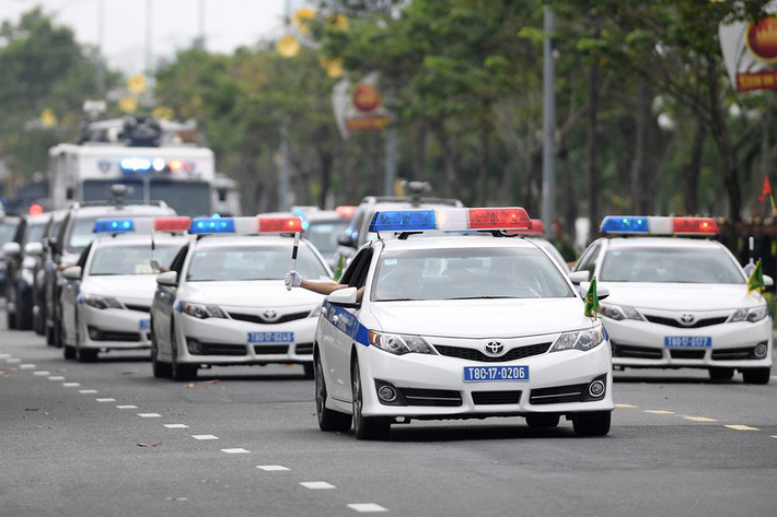 CSGT trong Tuần lễ cấp cao APEC 2017 sẽ là lực lượng chủ chốt bảo đảm an ninh trật tự, không chỉ vậy, CSGT còn có nhiệm vụ dẫn đường cho các đoàn đại biểu từ sân bay về các khách sạn và từ khách sạn đến các trung tâm tổ chức hội nghị.