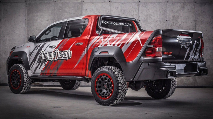 Toyota Hilux độ lại với gói nâng cấp toàn diện Hilly hứa hẹn sẽ sẵn sàng đối đầu với bất kỳ trở ngại nào.