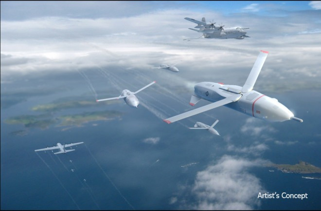 Một mẫu UAV đầy hứa hẹn khác có chức năng tương tự là Zhurval (Crane). Nó sẽ trở thành một trong những “tàu sân bay không người lái” đầu tiên của Nga. UAV này có thể mang theo ba UAV tấn công Sinitsa (Parus). Sải cánh của Zhurval khoảng 2 mét, trọng lượng cất cánh tối đa là 25kg, tầm bay 30-50km và tốc độ tối đa là 100km/h.