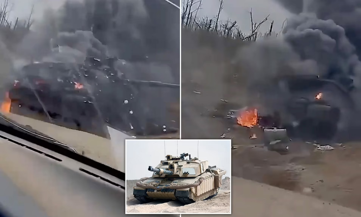 Mục đích của Mỹ là nhằm tránh thiệt hại về mặt danh tiếng và hình ảnh cho xe tăng M1 Abrams nói riêng cũng như lĩnh vực xuất khẩu vũ khí của Mỹ nói chung; đó cũng tỏ rõ tính thực dụng của người Mỹ trong viện trợ cho Ukraine. Ảnh: Topwar, Sputnik, CNN.