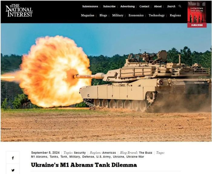 Trang web “National Interest" của Mỹ ngày 5/9 đưa tin về những khó khăn mà xe tăng M1A1 Abrams mà Mỹ hỗ trợ Ukraine gặp phải trên chiến trường Ukraine, bởi vì chúng dễ dàng bị biến thành mục tiêu tấn công bởi UAV tự sát và tên lửa chống tăng của Nga.