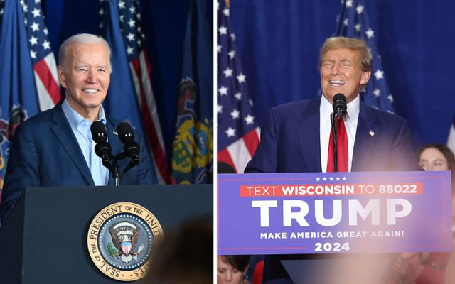 Tiếp đến là Tổng thống Biden gặp phải thời điểm khó khăn nhất. Sau vụ việc, Tổng thống Biden đưa ra tuyên bố đầu tiên rằng: "Tôi rất vui khi biết ông ấy an toàn". Sau đó, ông Biden có bài phát biểu trên truyền hình và gọi điện thoại hỏi thăm tình hình sức khỏe ông Trump.