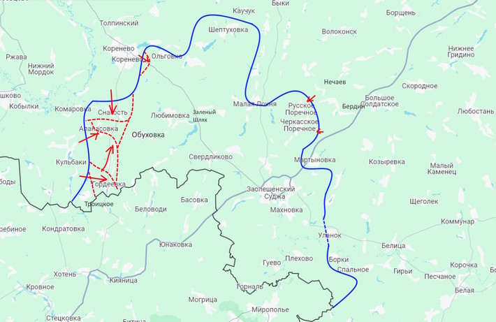 Quân đội Nga (RFAF) đã phát động một cuộc phản công quy mô lớn ở khu vực Kursk bị Ukraine chiếm đóng vào ngày 9/12 và sau khi chiếm lại một ngôi làng ở quận Suzhansky ở vùng Kursk, RFAF chỉ còn cách ngoại ô phía đông nam thị trấn Sudzha chưa đầy 6 km.