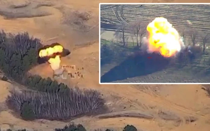 Khi bệ phóng tên lửa HIMARS của Quân đội Ukraine đang trú quân gần khu dân cư Miropoliye thuộc vùng Sumy, Quân đội Nga đã sử dụng tên lửa đạn đạo chiến thuật Iskander, phá hủy bệ phóng tên lửa nguy hiểm này của Quân đội Ukraine.