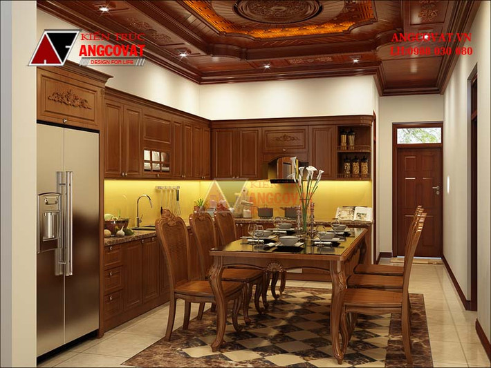 Nếu ngôi nhà của bạn có diện tích khiêm tốn, bạn nên chọn những món đồ nội thất có kích thước nhỏ gọn, đường nét đơn giản để tránh cảm giác bí bách, ngột ngạt. Ảnh: Angcovat.