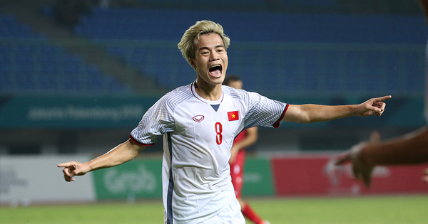 Sau 120 phút cân não, Olympic Việt Nam đã giành chiến thắng thuyết phục trước U23 Syria với pha lập công duy nhất của Văn Toàn ở phút thứ 109. Ảnh: 24h.
