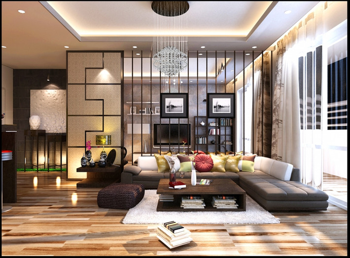 Thiếu sự liền mạch, thiếu điểm nhấn cũng là sai lầm dễ mắc khi thiết kế nhà hiện đại. Ảnh minh họa: Ninhbinhweb.
