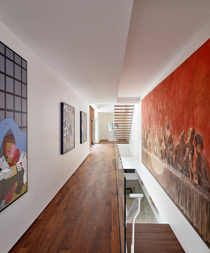 Căn biệt thự được đặt tên là Artery Residence.
