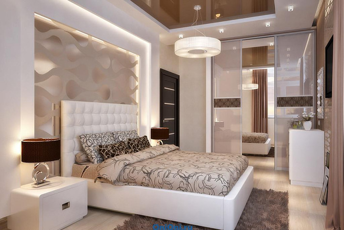 Một thiết kế phòng ngủ 10m2 sử dụng tông màu sáng giúp căn phòng trở nên rộng rãi hơn rất nhiều. Ảnh: Onioni.