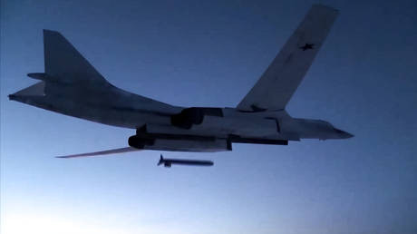 Ngoài ra Không quân Nga còn sử dụng các loại máy bay ném bom chiến lược bao gồm Tu-22M3, Tu-95. Máy bay chiến đấu của Không quân Nga đã tập trung tấn công quân đội Ukraine đang triển khai ở khu vực Donbass và miền nam Ukraine với những đòn tấn công tàn khốc.
