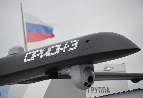 Mặc dù ban đầu, UAV Orion nó được thiết kế như một máy bay không người lái trinh sát thuần túy, nhưng Quân đội Nga vẫn coi trọng việc sử dụng nó, như một máy bay không người lái tấn công.