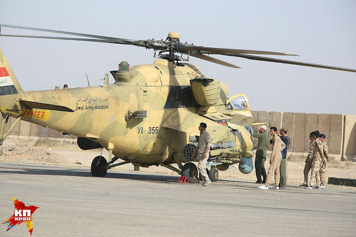 Vào tháng 10/2012, Thủ tướng Iraq Maliki đã ký một thỏa thuận với ập đoàn Rosoboronexport của Nga ước tính trị giá khoảng 4,2 - 5,0 tỷ USD. Thỏa thuận này bao gồm các gói mua hỗn hợp của 43 trực thăng tấn công Mi-35 (28) và Mi-28NE (15), cùng với 42-50 hệ thống phòng không tầm thấp SA-22 Pantsir.