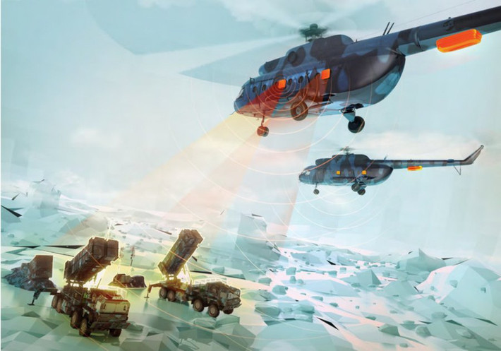 Chiếc Mi-8MTPR-1 này là sản phẩm của Viện Kỹ thuật Vô tuyến Kaluga của Nga, được sử dụng chủ yếu để thay thế thiết bị gây nhiễu điện tử Mi-8SMV, cũng được đơn vị này phát triển cho Quân đội Liên Xô trong Chiến tranh Lạnh.